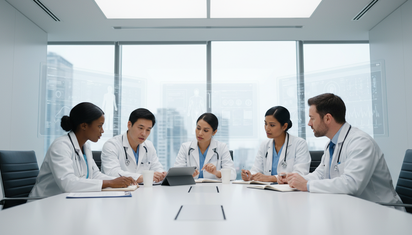 Các bác sĩ EMCAS hội chẩn chuyên môn để đưa ra giải pháp thẩm mỹ tối ưu.